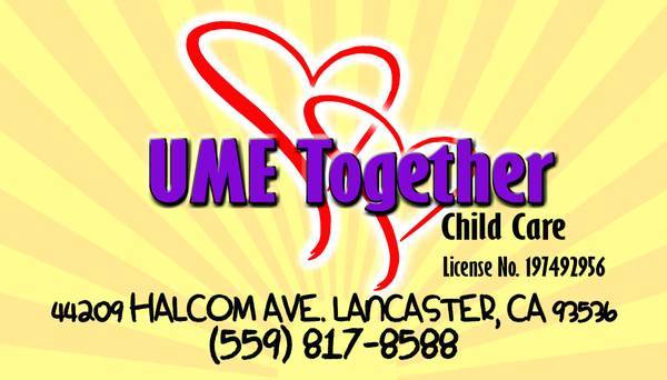 Ume Together Child Care Logo
