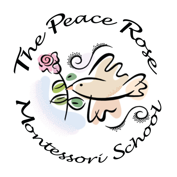 The Peacerose Montessori Logo