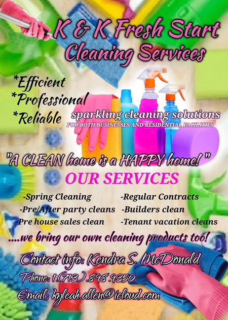 K&K Fresh Start Cleaning Service